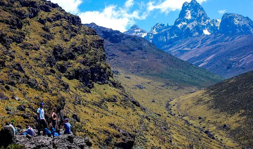 Mount Kenya Hike Sirimon Route (4 Days)